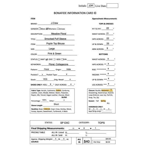 J.Crew Women Meadow Floral Smocked Puff Sleeve Poplin Top Size Large Pink SP EXC - Picture 12 of 12